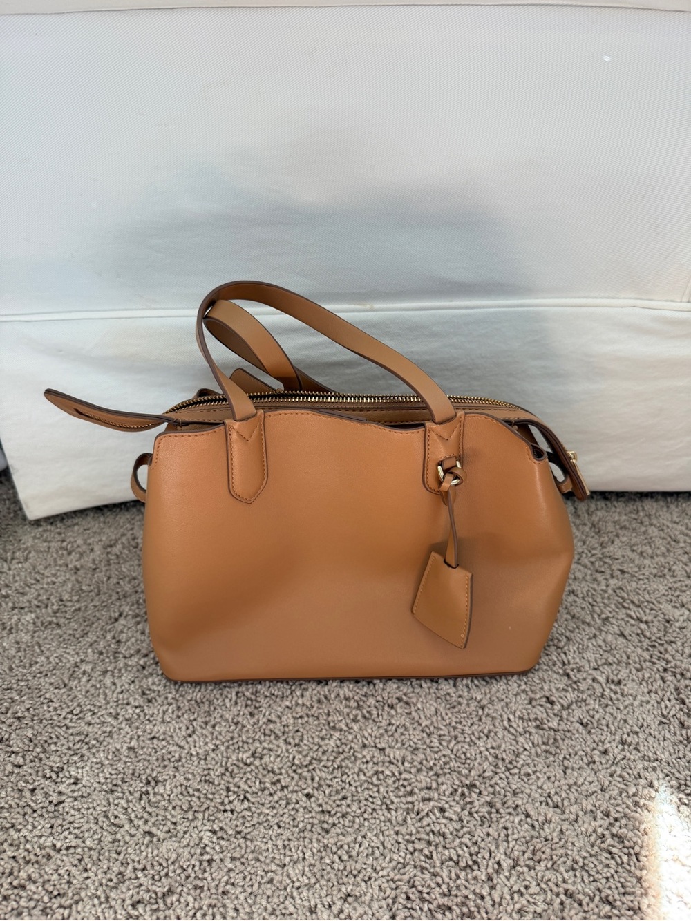 a new day Tan Satchel Handbag
